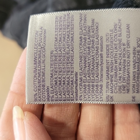 NYDJ Size M Washed Black Denim Pull On Pants - Picture 8 of 12